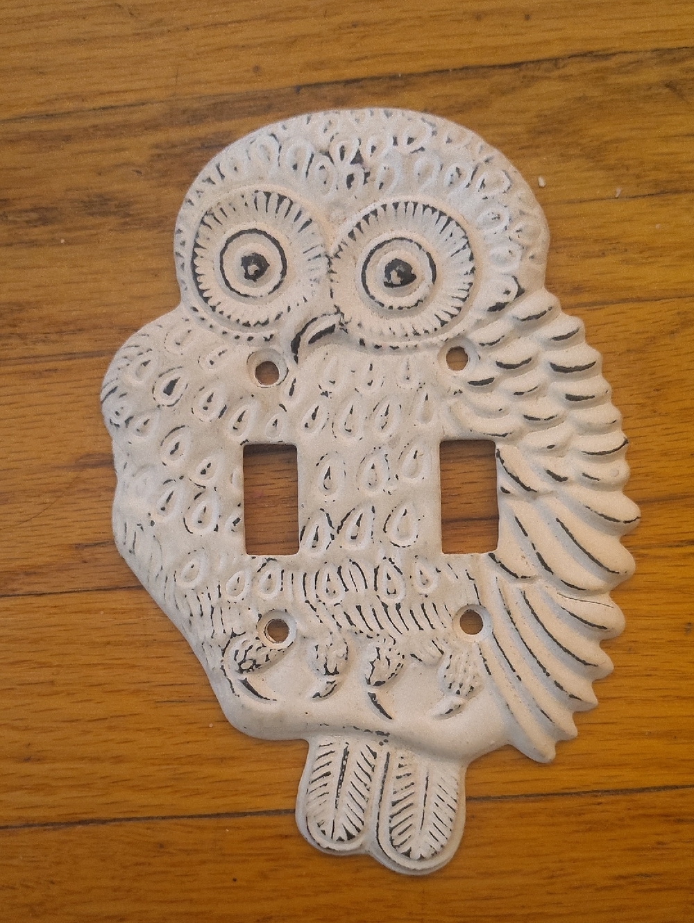Anthropologie Owl Double Switchplate